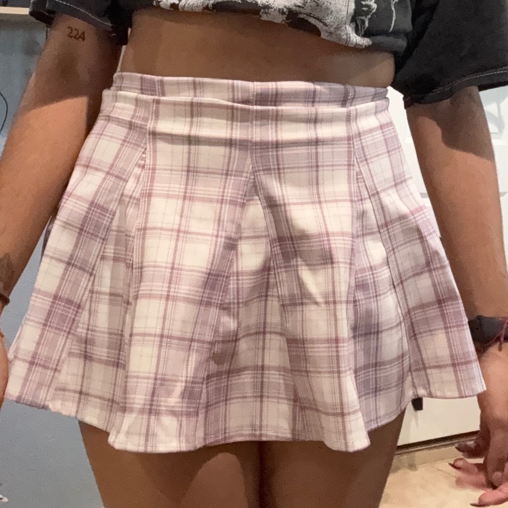 Purple Skater Skirt